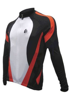 Aplaus Long Sleeve Cycling Jersey Orange by Etxeondo