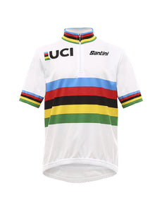 Official UCI World Champion Replica Kids Jersey by Santini