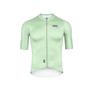 Lite 2.4 Mens Pro Short Sleeve Jersey Green Tea by Suarez