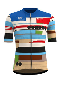 Official ASO Paris Roubaix 2024 Paris Roubaix Mens Jersey by Santini