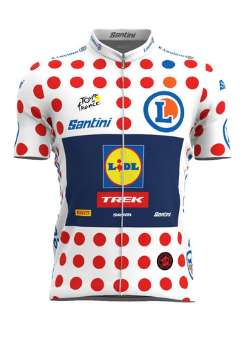 Giulio Ciccone Tour de france polka dot jersey lidl trek