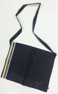 UCI Cycling Musette Bag by Santini | World Champion Stripes | Cento Cycling