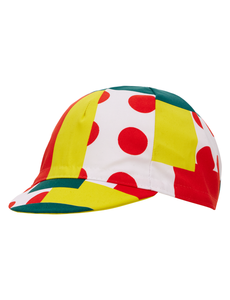 Maillot Jaune Combination Leader Cycling Cap by Santini