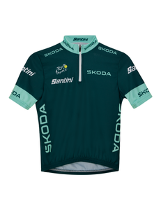 Official Tour de France Sprint Points Leader Kids Green Jersey by Santini