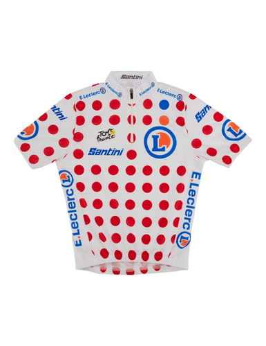 Official Tour de France KOM Leader Kids Polka Dot Jersey by Santini