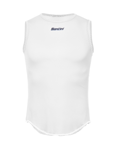 Lieve Sleeveless Baselayer White by Santini