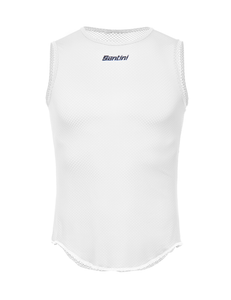 Lieve Sleeveless Baselayer White by Santini