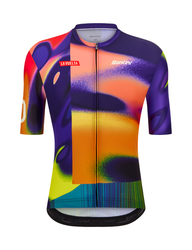 Official 2024 La Vuelta Madrid Km Cero Stage 21 Mens Smart Jersey by Santini