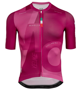 2024 Giro d'Italia Ciclamino Mens Avant Short Sleeve Jersey by Suarez